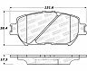 StopTech StopTech Street Brake Pads for Lexus IS250