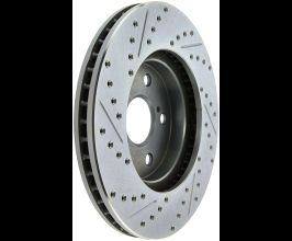 StopTech StopTech Select Sport 06-15 Lexus IS250 Sport Slotted & Drilled Front Left Rotor for Lexus IS XE30