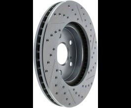 StopTech StopTech Select Sport Select Sport 06-15 Lexus IS250 Sport Slotted & Drilled Front Right Rotor for Lexus IS XE30