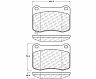 StopTech StopTech Street Touring 08-09 Lexus IS F Rear Brake Pads for Lexus IS F