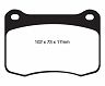 EBC 08+ Lexus IS-F 5.0 Yellowstuff Rear Brake Pads for Lexus IS F