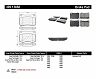 StopTech StopTech Performance 08-09 Lexus IS F Rear Brake Pads for Lexus IS F
