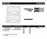 StopTech StopTech Performance 08-09 Lexus IS F Front Brake Pads for Lexus IS F