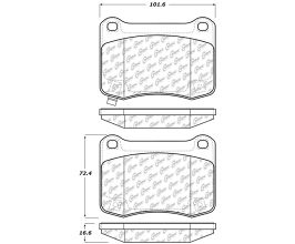 StopTech StopTech Street Touring 08-09 Lexus IS F Rear Brake Pads for Lexus ISF USE20