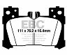 EBC 2018+ Lexus LC500 5.0L Redstuff Rear Brake Pads