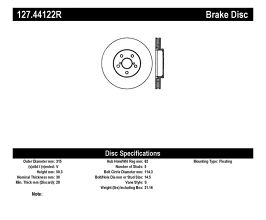 StopTech StopTech Slotted & Drilled Sport Brake Rotor for Lexus LS UCF30