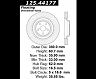 StopTech Lexus LS460 10-17 Front Right CryoStop High Carbon Rotor for Lexus LS460 F Sport