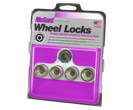 McGard Wheel Lock Nut Set - 4pk. (Under Hub Cap / Cone Seat) M14X1.5 / 22mm Hex / .893in. Length for Lexus LS XF40 Late