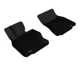 3D Mats 2008-2011 Lexus LS600HL Kagu 1st Row Floormat - Black for Lexus LS XF40