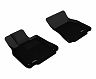 3D Mats 2007-2012 Lexus LS460/LS460L Kagu 1st Row Floormat - Black
