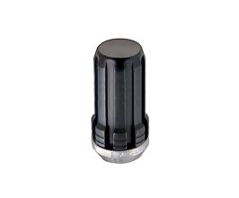 McGard SplineDrive Lug Nut (Cone Seat) M14X1.5 / 1.648in. Length (Box of 50) - Black (Req. Tool) for Lexus LS XF40