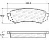 StopTech StopTech Street Brake Pads for Lexus LX470