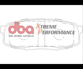 DBA 2015 Toyota Tundra XP650 Rear Brake Pads for Lexus LX 3 Early