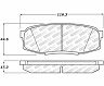 StopTech StopTech Street Select Brake Pads - Rear for Lexus LX570