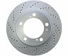 StopTech StopTech Select Sport 14-15 Toyota Land Cruiser Drilled / Slotted Front Passenger-Side Brake Rotor for Lexus LX570