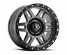 ICON Six Speed 17x8.5 5x150 25mm Offset 5.75in BS 116.5mm Bore Gun Metal Wheel