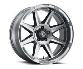 ICON Bandit 20x10 5x150 -24mm 4.5in BS 110.10mm Bore Gun Metal Wheel for Lexus LX 3 Early