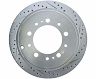 StopTech StopTech Select Sport 13-17 Toyota Land Cruiser Sport Drilled / Slotted Rear Driver-Side Brake Rotor for Lexus LX570