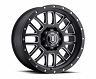 ICON Alpha 20x9 5x150 16mm Offset 5.625in BS 110.1mm Bore Satin Black/Milled Windows Wheel for Lexus LX570