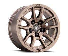 ICON Vector 5 17x8.5 5x150 25mm Offset 5.75in BS 110.1mm Bore Bronze Wheel for Lexus LX 3