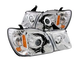 Anzo 1998-2007 Lexus Lx470 Projector Headlights w/ Halo Chrome (CCFL) for Lexus LX J100