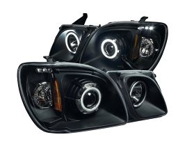Anzo 1998-2007 Lexus Lx470 Projector Headlights w/ Halo Black (CCFL) for Lexus LX J100