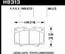 HAWK Super Duty Street Brake Pads for Lexus LX470