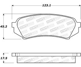 StopTech StopTech Street Brake Pads for Lexus LX J100
