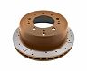 DBA 98-05 Lexus LX470/98+ Toyota Landcruiser 100 Series Front Drilled & Slotted Street Series Rotor