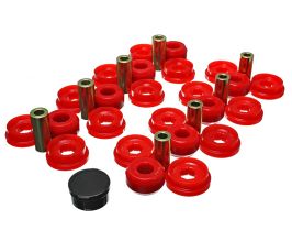 Energy Suspension 03-09 Lexus Gx470 / 07-09 Toyota FJ Cruiser Red Rear End Control Arm Bushing Set for Lexus LX J100