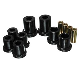 Energy Suspension 03-09 Lexus GX470 / 03-09 Toyota 4Runner 2WD/4WD Blk Front Control Arm Bushing Set for Lexus LX J100