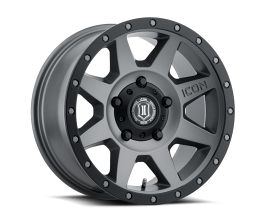 ICON Rebound 18x9 5x150 25mm Offset 6in BS 110.1mm Bore Titanium Wheel for Lexus LX J100