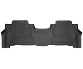 Husky Liners 13-16 Lexus LX570 / 13-16 Toyota Land Cruiser WeatherBeater 2nd Row Black Floor Liners for Lexus LX J200 Late