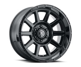 ICON Recoil 20x10 5x150 -24mm Offset 4.5in BS Gloss Black Wheel for Lexus LX J200 Late