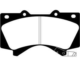 EBC 08+ Lexus LX570 5.7 Yellowstuff Front Brake Pads for Lexus LX J200
