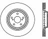StopTech StopTech 10-15 Lexus RX350 Cryo Sport Front Right Slotted Rotor for Lexus NX300h / NX200t / NX300 Base/Luxury/F Sport