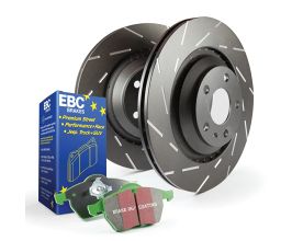 EBC S2 Kits Greenstuff Pads and USR Rotors for Lexus NX AZ10