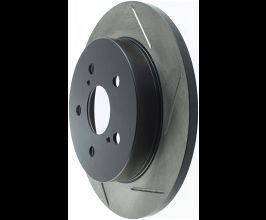 StopTech StopTech 15-16 Nissan NX200T / NX300H Slotted Rear Left Sport Brake Rotor for Lexus NX AZ10