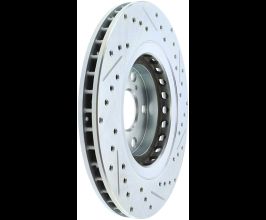 StopTech StopTech Select Sport 08-19 Toyota Highlander Sport Drilled / Slotted Front Right Brake Rotor for Lexus NX AZ10