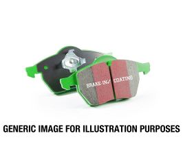 EBC 15+ Lexus NX200t 2.0 Turbo Greenstuff Front Brake Pads for Lexus NX AZ20