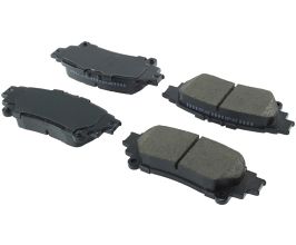 StopTech StopTech 14-17 Lexus IS350 Street Performance Rear Brake Pads for Lexus RC 1