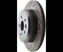 StopTech StopTech Slotted & Drilled Sport Brake Rotor Right Rear 13-14 Lexus GS300/350/400/430 for Lexus RC 1