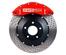 StopTech StopTech 13 Lexus GS350 (Exc F-Sport) Front BBK Red ST-60 Calipers Drilled 355x32mm Rotors for Lexus RC XC10