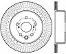 StopTech 13-19 Lexus GS 14-17 Lexus IS 15-17 Lexus RC Premium Rear Cryo Brake Rotor for Lexus RC350 / RC200t / RC300