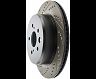 StopTech StopTech Slotted & Drilled Sport Brake Rotor Right Rear 13-14 Lexus GS300/350/400/430 for Lexus RC350 / RC200t / RC300