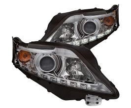 Anzo 2010-2012 Lexus Rx350 Projector Headlights w/ U-Bar Chrome for Lexus RX 3