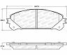 StopTech StopTech Performance 10-17 Lexus RX350 Front Brake Pads for Lexus RX350 / RX450h Base/F Sport
