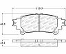 StopTech StopTech Street Select Brake Pads w/Hardware - Rear for Lexus RX350 / RX450h Base/F Sport