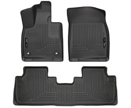 Husky Liners Weatherbeater 16-17 Lexus RX350 / 16-17 RX450H Front & 2nd Seat Floor Liners - Black for Lexus RX 4
