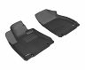 3D Mats 2010-2012 Lexus RX Kagu 1st Row Floormat - Black